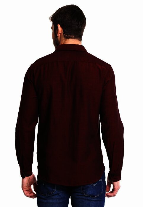 Long Sleeve Classic Flap Pockets Shirt