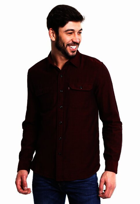 Long Sleeve Classic Flap Pockets Shirt